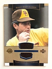STEVE GARVEY 2003 UD SWEET SPOT CLASSIC Game-Used Jersey Card #SJ-SG
