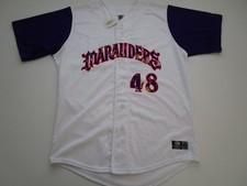 Mens 48 Bradenton Marauders Jersey OT Sports Breast Cancer Awareness team issue