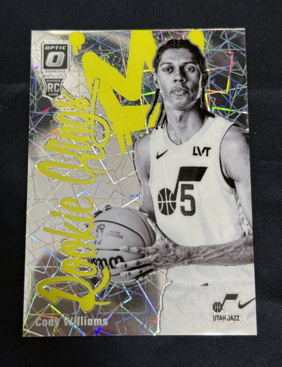 2024-25 DONRUSS OPTIC CODY WILLIAMS ROOKIE KINGS CASE HIT RC #17 G32