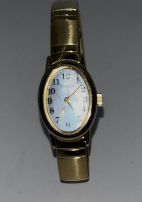 Timex Womens Cavatina Watch Women 20mm Oval Face Expansion Band