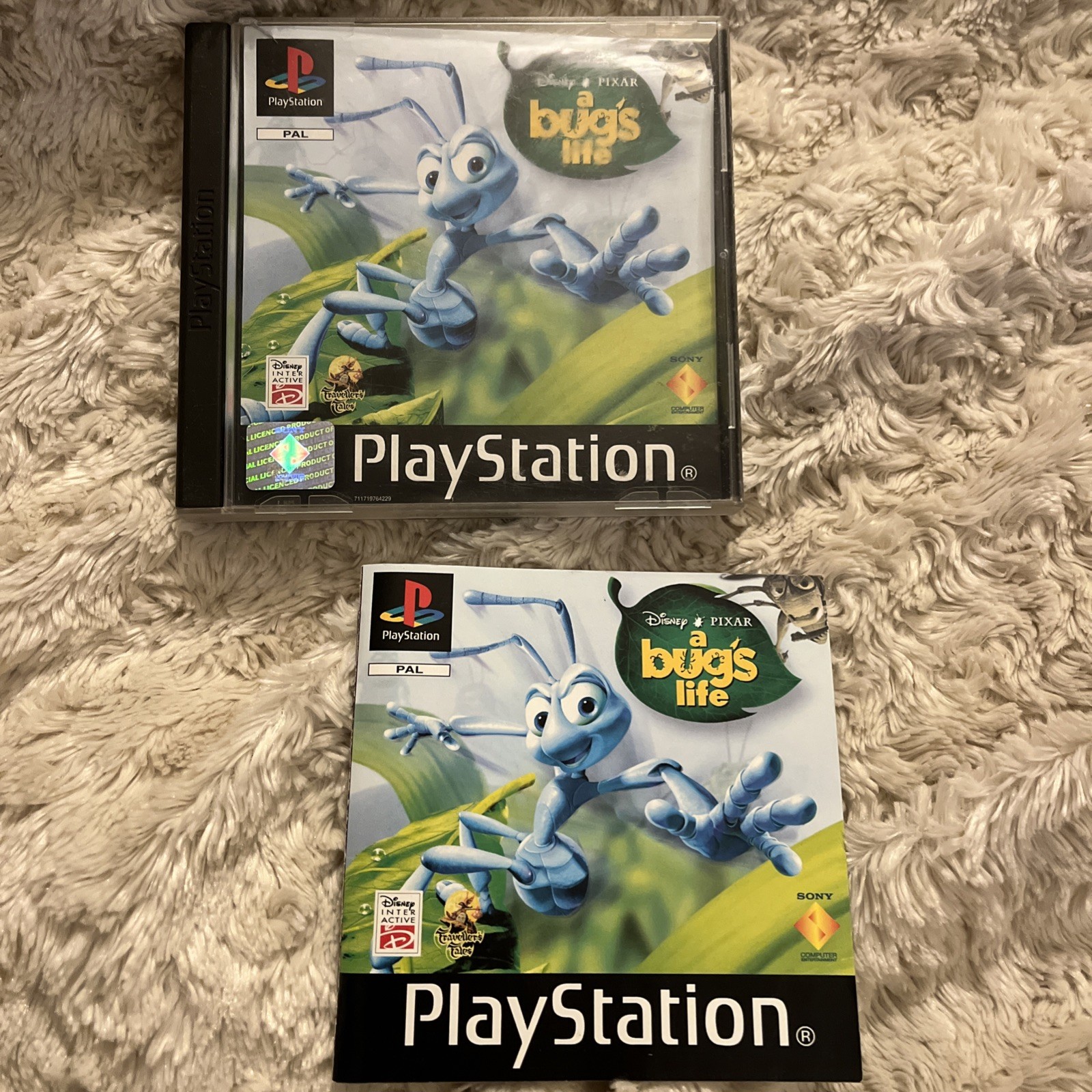 A Bugs Life - Sony Playstation PS1 Black Label Complete With Manual