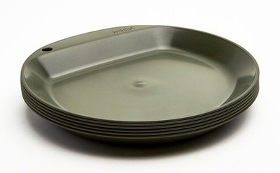 Wildo - Camper Plate Flat Set Campingteller (6x) olive Outdooressgeschirr