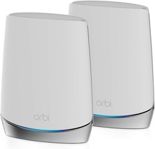 Netgear Orbi AX4200 Tri-Band Mesh Wi-Fi 6 System Pack of 2 RENEWED
