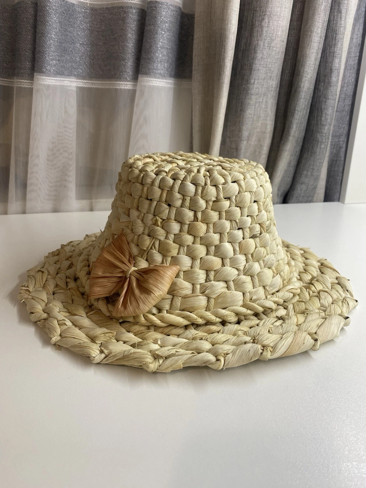 handmade straw hat