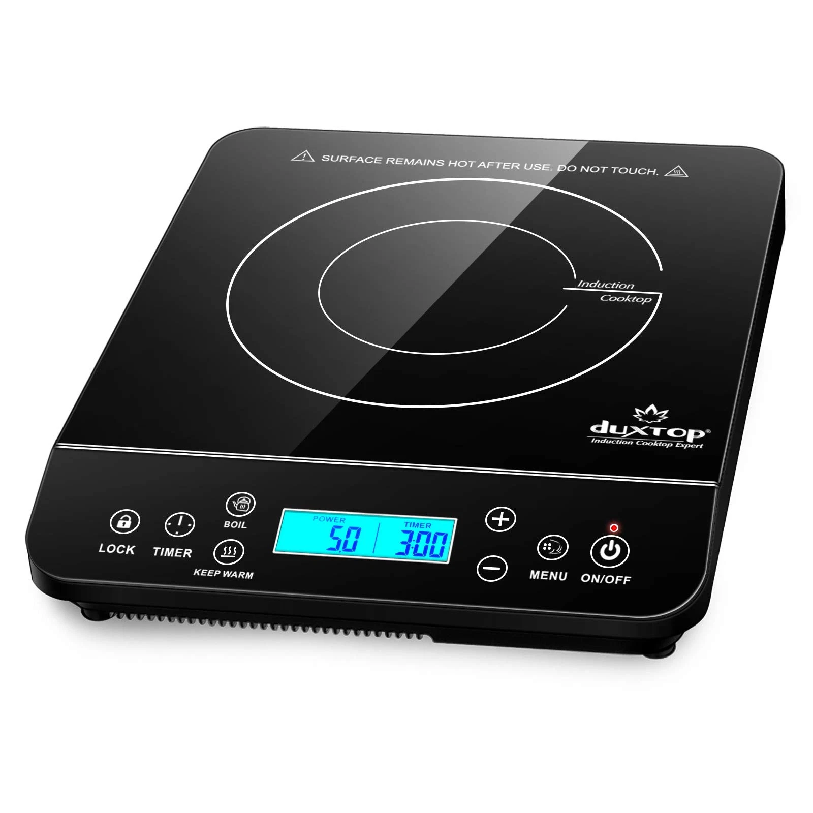 Duxtop Portable Induction Cooktop, Countertop Burner 1800 Watts, Black
Opens in a new window or tab