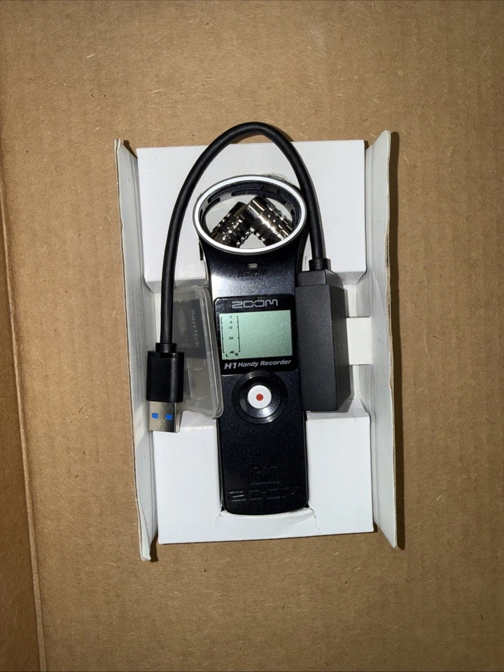 Zoom H1 Handy Portable Digital Recorder Mic - Image 3 of 4