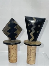 Wine Bottle Stopper Set Of 2