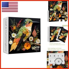 PICKFORU Leaf Hummingbird Jigsaw Puzzle 1000 Pieces