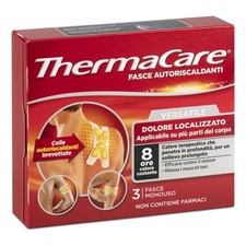 Fascia Autoriscaldante Versatile ThermaCare 3 Pezzi per Rilassamento Muscolare e