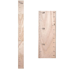 Messlatte Aus Holz Messlatten Kinderh&ouml;lzernes Wandlineal, Messlatte Kinderzimmer