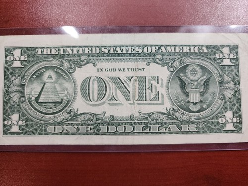 Star Note District G Chicago Federal Reserve Bank * $ 1 2013 - Bild 3 von 3
