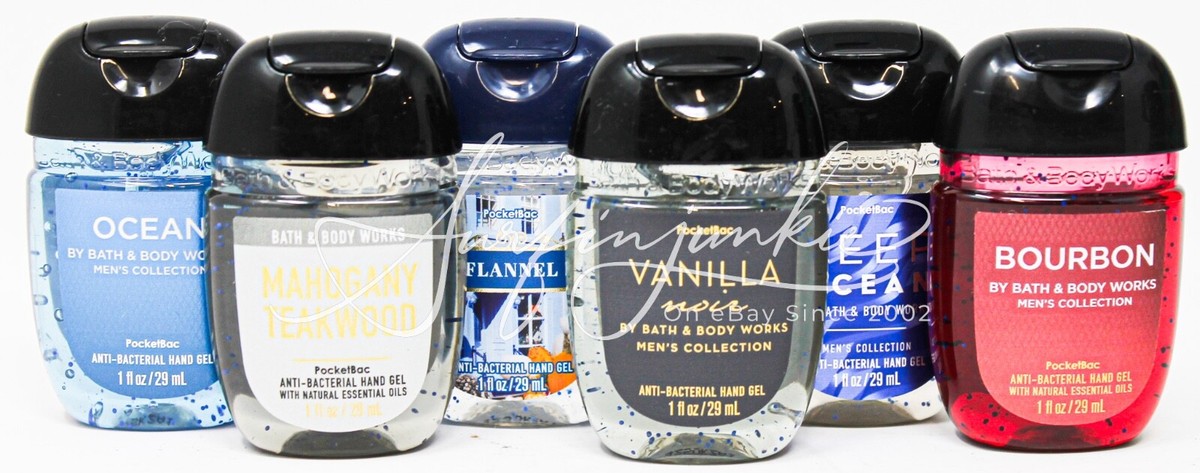 x6 Bath Body Works Pocketbac Hand Sanitizer Anti Bacterial Gel