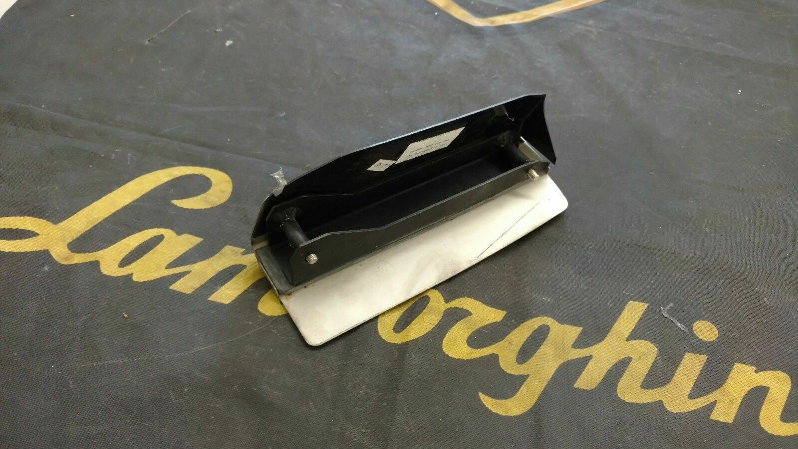 LAMBORGHINI MURCIELAGO DRIVER FOOTREST SUPPORT WITH COVER OEM 401864419B