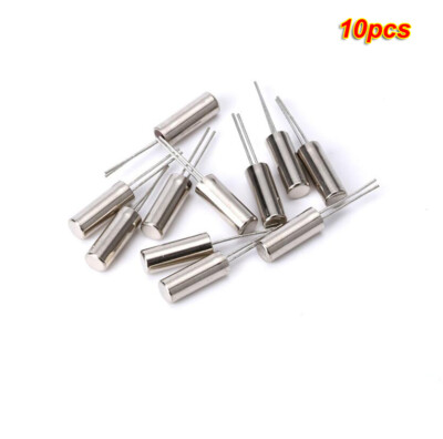 10pcs Crystal oscillator Cylindrical 32.768KHz 3*8mm quartz