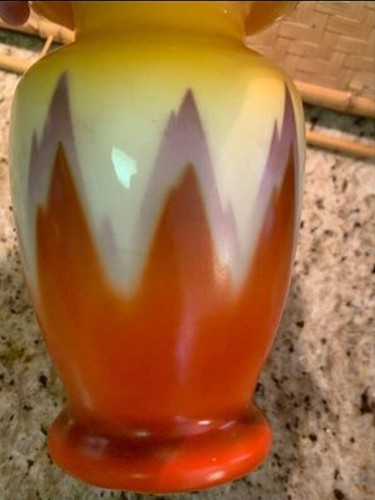 Ditmar Urbach Czechoslovakia Art Deco Flame Vase - Picture 3 of 6