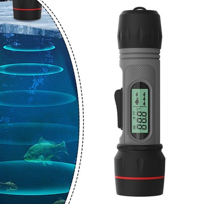 Wireless Fish Finder Waterproof for Echo Sounder 0.8-90m for Winter Ice Fishing