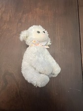 TY FLEECIA the 4" LAMB BASKET BEANIE BABY 2010