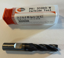 IMCO 31003-W Series E14 21/64 4F RRW Spector End Mill Carbide