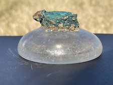 Antique Inkwell from the 1800s. Very thick glass