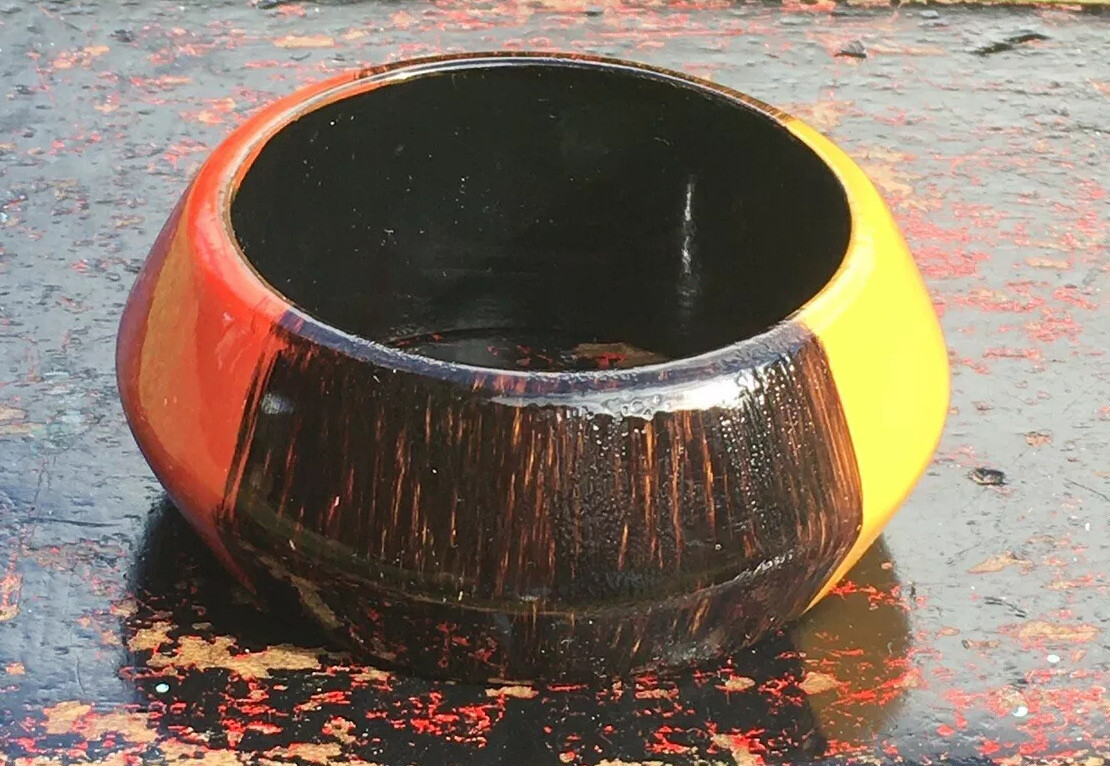 Wooden Chunky Bangle Bracelet Statement Boho Cost… - image 1