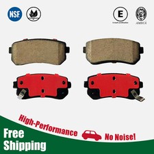 Rear HighPerformance Ceramic Brake Pads for Hyundai Sonata 2015 - 2019
