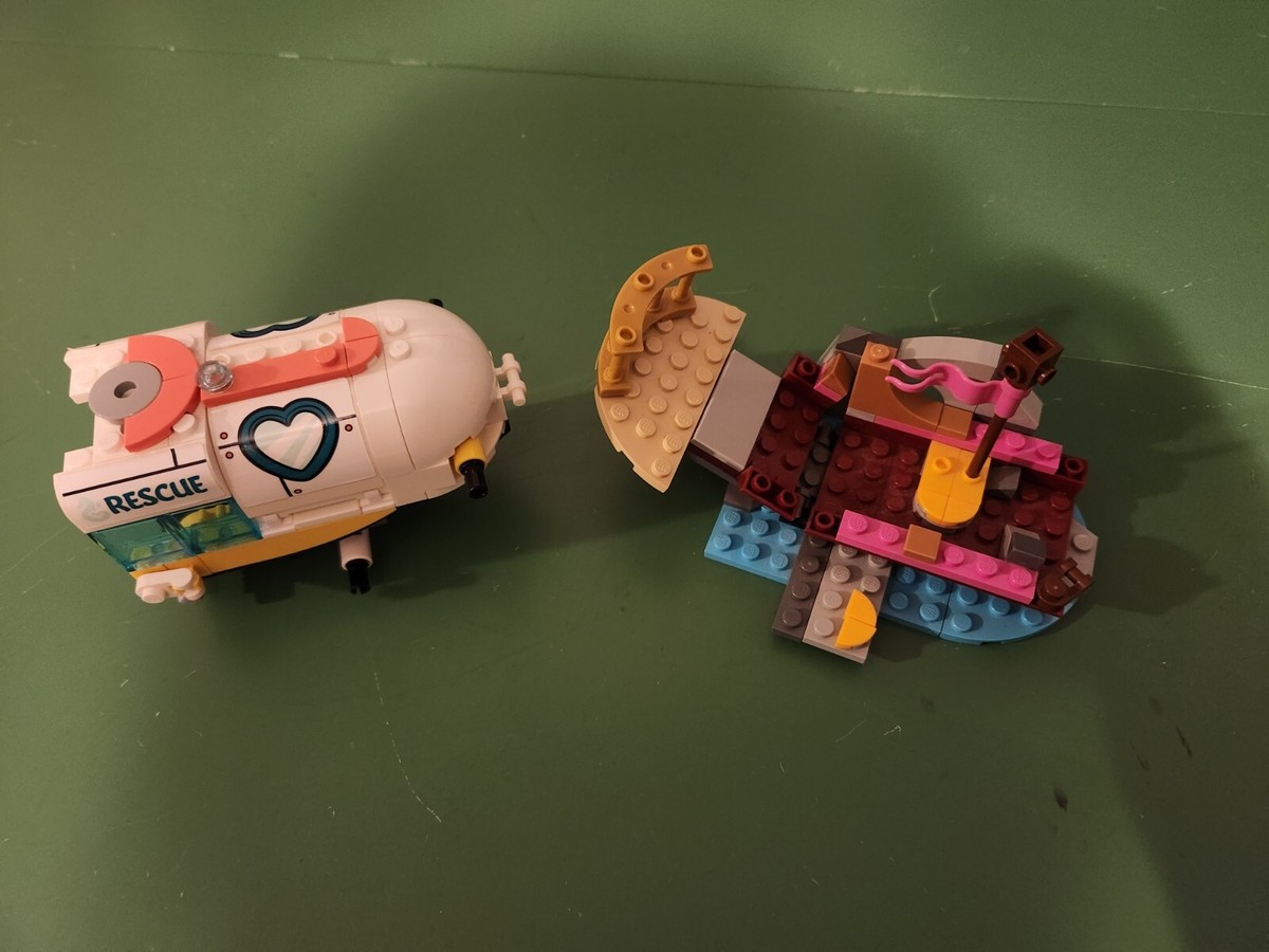Rescue Boat Underwater Lego Lego Friends Dolphins Rescue Mission