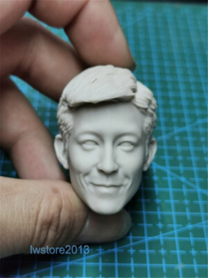 1:12 Edison Chen Head Sculpt Carved For 6'' Male Action Figure Body Toys