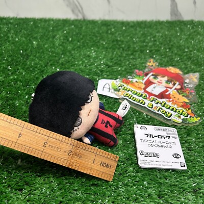 Blue Lock Ikki Niko Chibigurumi Vol.2 Mascot Plush 4