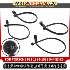 4x Front & Rear Side Disc Brake Pad Wear Sensor for Porsche 911 1983-1986 2.5L