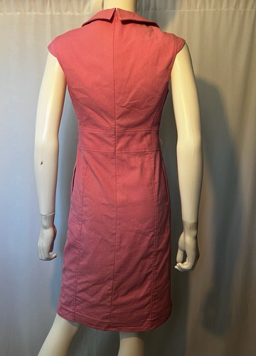 Etcetera Women's Dress Pink Knee Length Sleeveless Size 0 - Picture 5 of 10