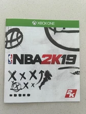 NBA 2K19 - XBOX ONE - INSTRUCTION MANUAL