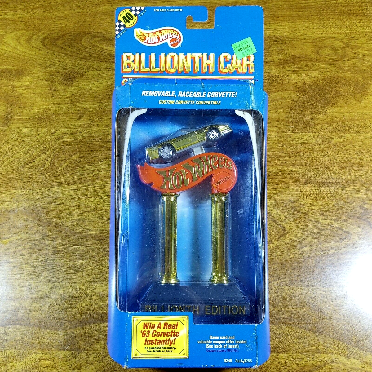 Hot Wheels Vintage Billionth Car Collection Custom Corvette