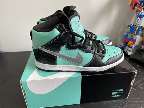 nike dunk high diamond