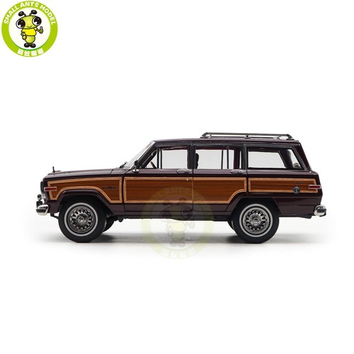 1/18 Jeep Grand Wagoneer 1991 DD MODELS BLACK CHERRY Diecast Model Car - Picture 2 of 18