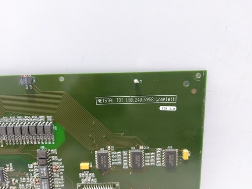 Netstal TOI 110.240.9958 Komplett PCB Card - Bild 2 von 7