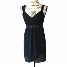 Natori Neiman Marcus vintage nightie lingerie black size small 80  s