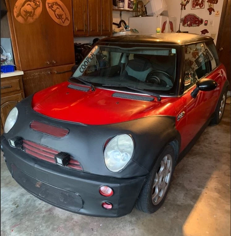 Передняя крышка бюстгальтера Lebra маска подходит для Mini Cooper S 2002 2003 2004 - Изображение 2 из 2