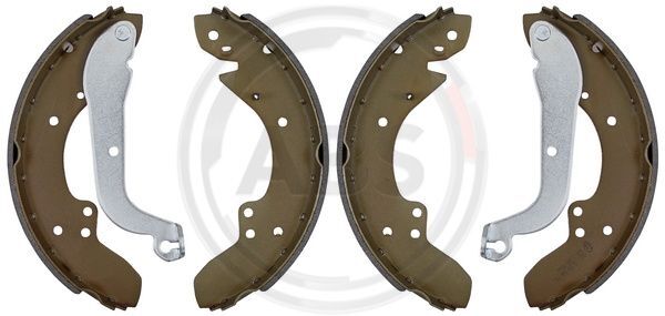 8411 A.B.S. Brake Shoe Set for ,ALFA ROMEO,AUVERLAND,CITROËN,FIAT,FORD,PEUGEOT,R