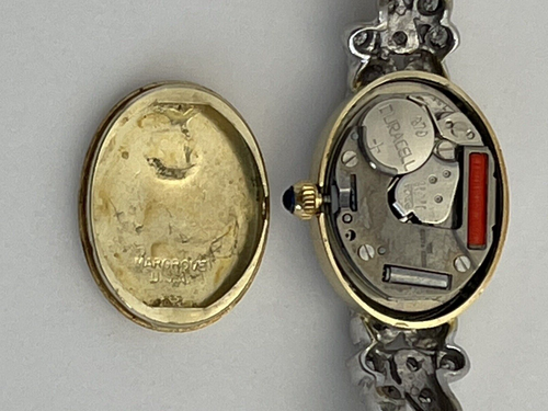Estate Ladies 14k Yellow Gold .90 ctw Diamond Watch Appraised $4,400 FLAW READ - Picture 14 of 24