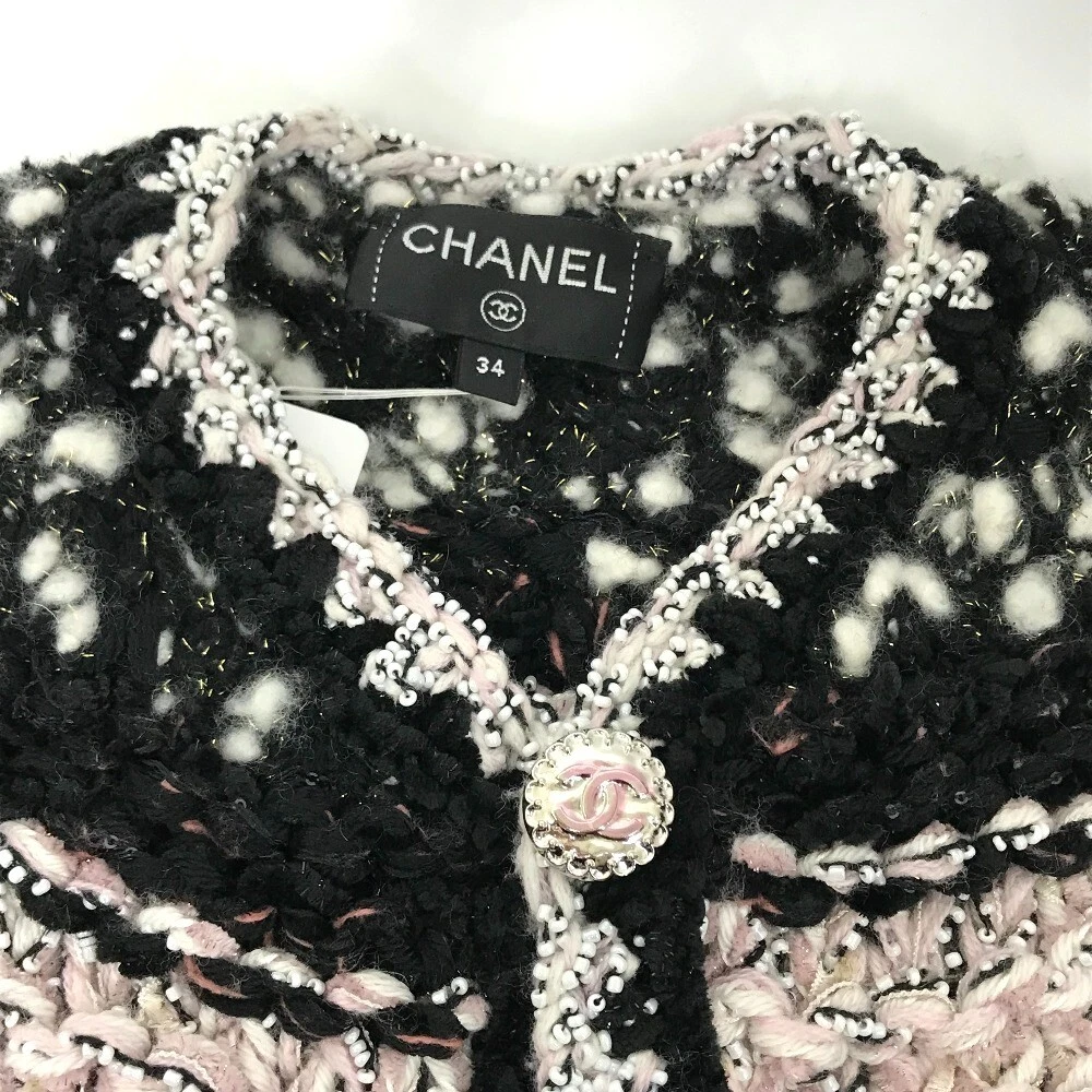 Giacca CHANEL P73552 Abbigliamento CC Fibra Mista Tweed Lana & Costume Perla 22B 2022