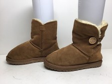  4A GIRLS INSPIRED WINTER BROWN BOOTS SIZE 33 