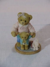 Vtg Cherished Teddies Delia The Beary Best Babysitter Figurine 476536, 2000 r