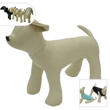 PU Leather Dog Mannequins Dog Models to Display for Dog Clothing Pet Shop