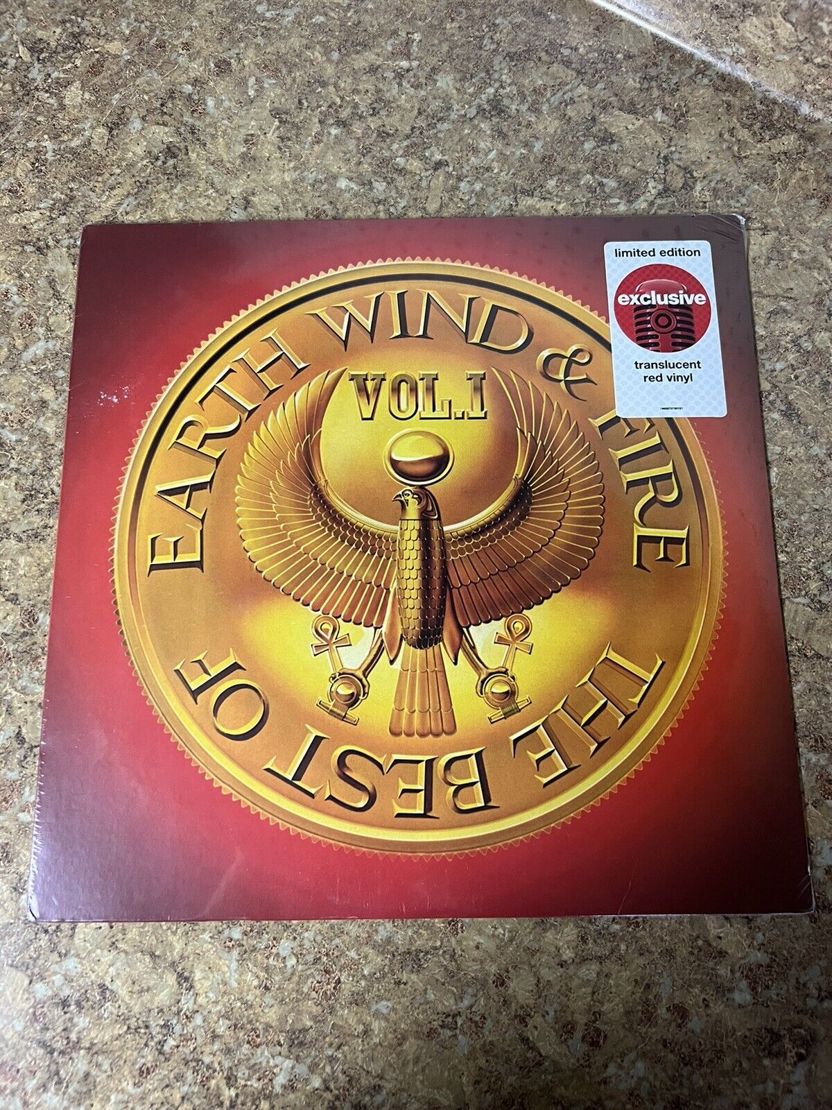 Earth Wind & Fire - Best of Vol. 1 - Red Vinyl LP Record Target Exclusive