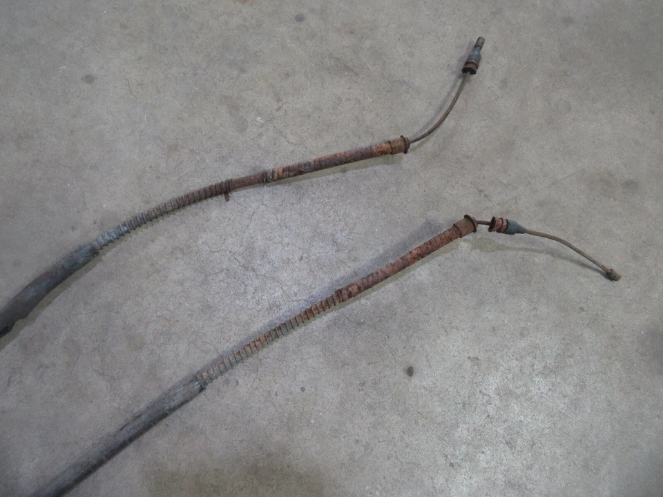 Chevrolet Impala 1967 1968 tambor de freno trasero freno de estacionamiento cable acoplamiento piezas Foto 2 de 4