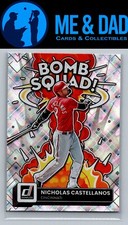 2022 Donruss #BS-10 Nicholas Castellanos Bomb Squad Diamond