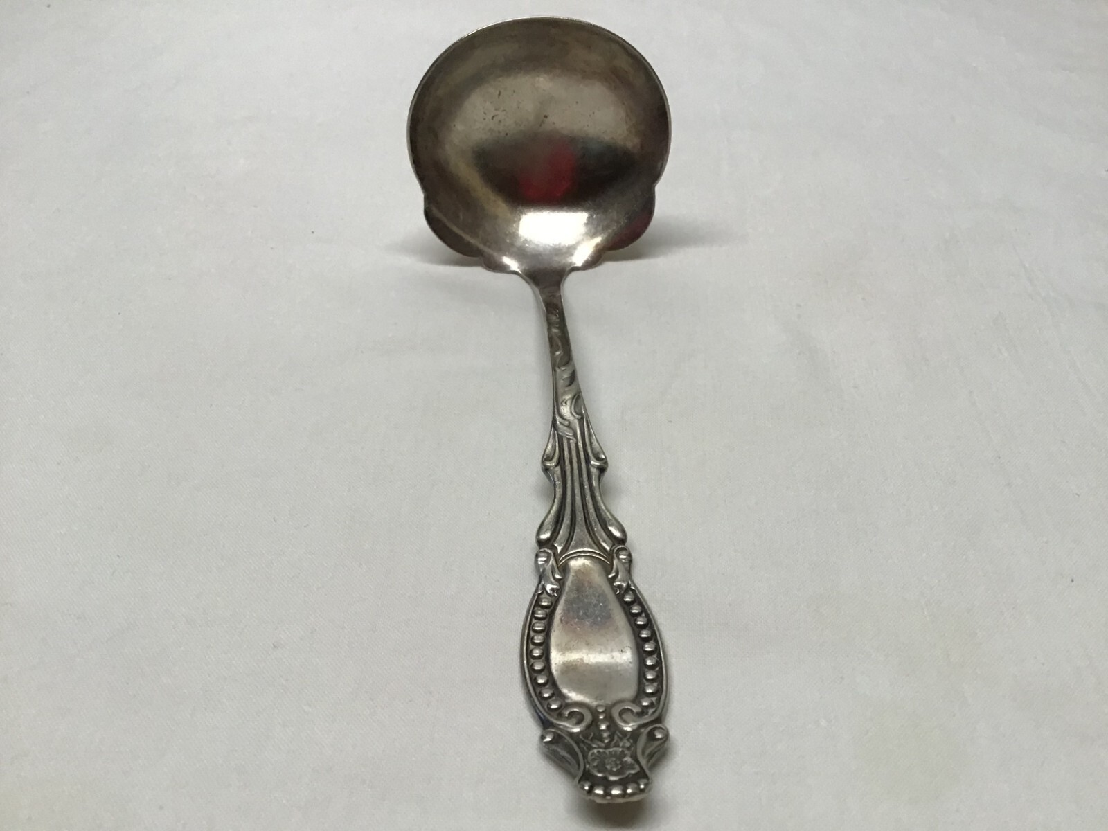 Vintage Reliance Mfg. Co.  A.I.  Silverplate Soup Ladle