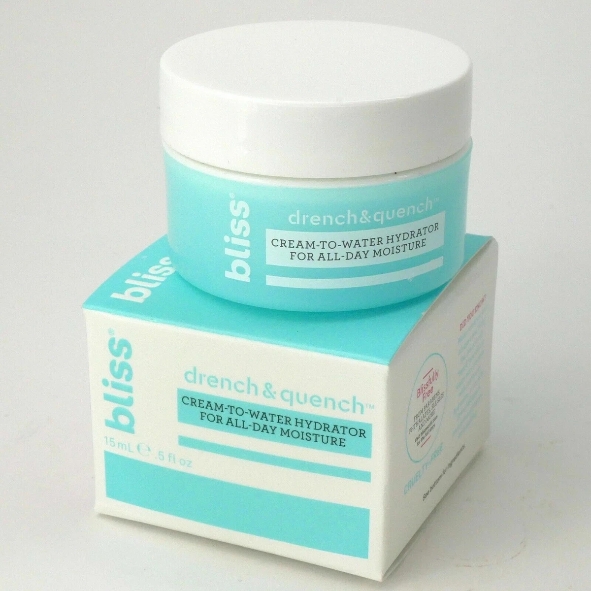 Bliss Drench Quench Cream to Water Hydrator Moisturizer 0.5oz