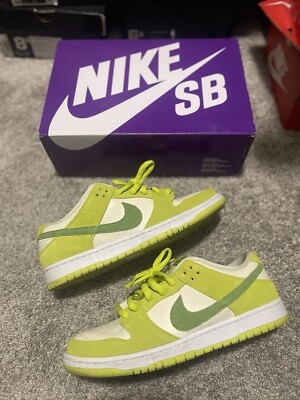 Size 10.5 - Nike Dunk Pro SB Low Fruity Pack - Green Apple