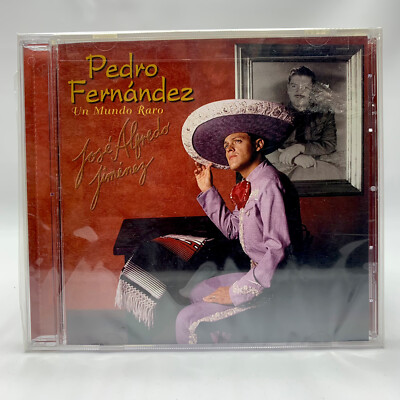 Pedro Fernandez CD Un Mundo Raro Jose Alfredo Jimenez 1997 PolyGram Rare New